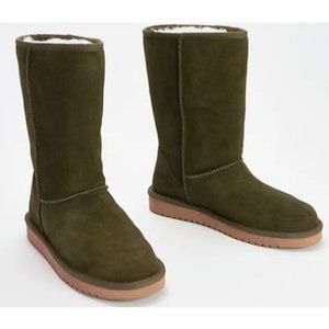 NEW Women's Koolaburra by UGG Suede Tall Boots 10